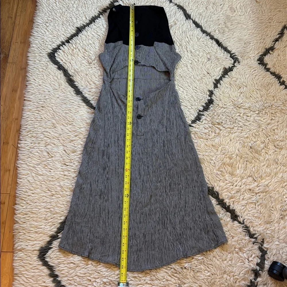Christy Dawn Black and White Sleeveless Dress
